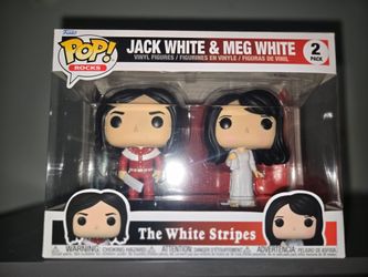 The white Stripes  funko 2 pack brand never opened