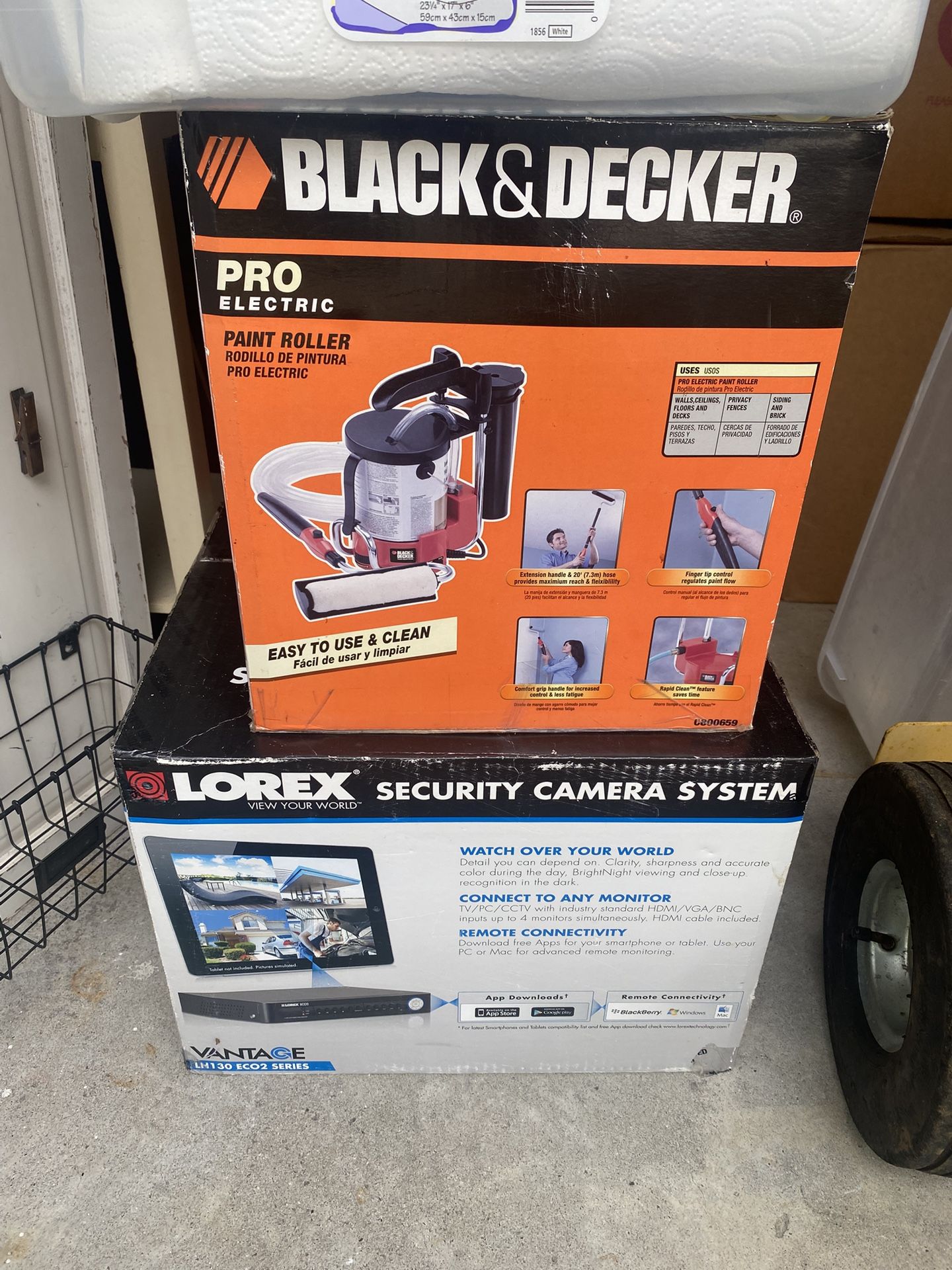 NIB Black & Decker Pro Electric Power Paint Roller - Compare @$90+