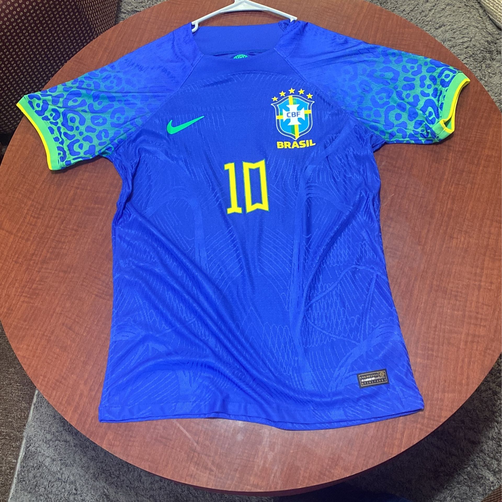 Neymar Jr Authentic Brazil FIFA WC 2022 Shirt