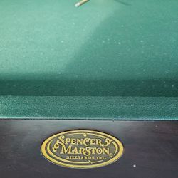 Pool Table  SPENCER MARSTON 