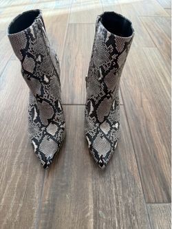 Marc Fisher snake boots