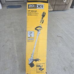 🔥$150 FIRM PRICE 🔥 DeWalt DCST922P1 XR 20V MAX 14 in. Brushless Cordless Battery Powered Foldable String Trimmer Kit with (1) 5 Ah Battery & Charger