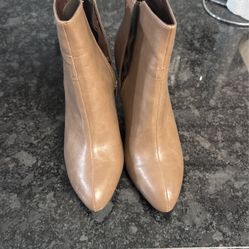 Short Brown Boots 