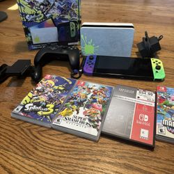 Nintendo Switch (OLED Model) Splatoon 3 Edition Video Game Console