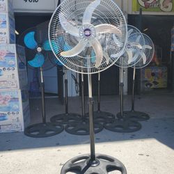 Zoom Metal Fan Ventilador 18" - 3 Speed - 5 Blade❗️Super Powerful  BRAND NEW❗️🥶Nuevos en Caja