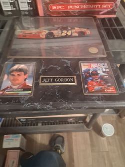 NASCAR Jeff Gordon commemorative plaque