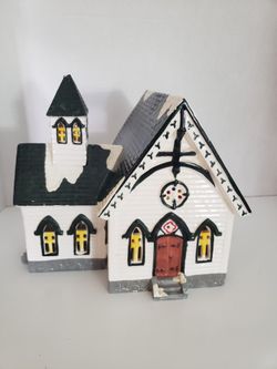 Department 56 Church of The Open Door- The Original Snowhouse Series- 1986