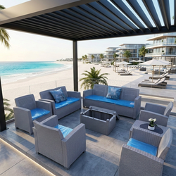 Mesa de comedor para exterior con excelente precio y delivery 🚚 incluido