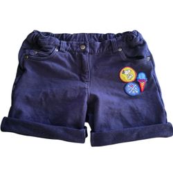 Hanna Andersson snoopy peanuts navy shorts Girl Size 8