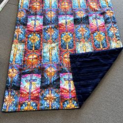 Minky Blanket – Size 60x72 (free shipping)”