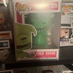 Oogie Boogie Funko Pop ( With Protector)