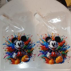 Disney MICKEY PLASTIC FLASK 