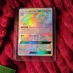 Pokemon Ninetales 225/214 Secret Rare Mint Condition!