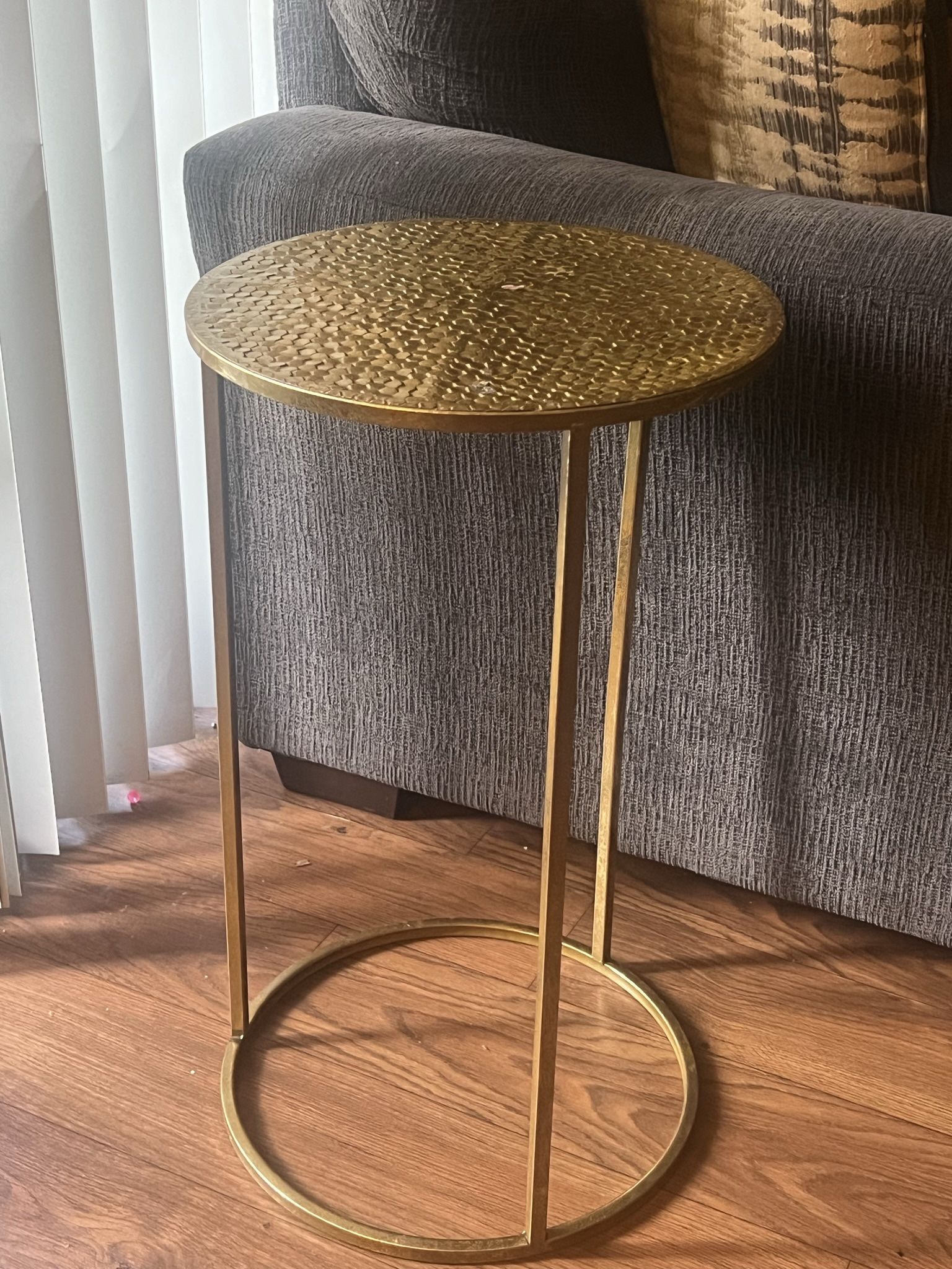 Gold Side Table