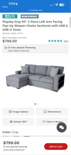 Pull out Couch