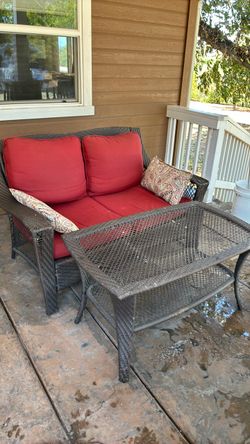 Patio Set w/ cushions (FREE)
