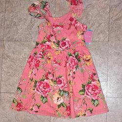 Zunies girls' floral print dress is perfect for Easter 🐣