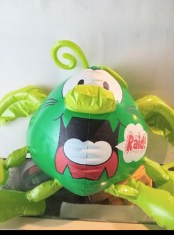 Vintage Raid Blow up Flea Balloon