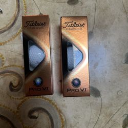 Titleist Pro V1 Golf Balls, Sleeves of 3 (New)