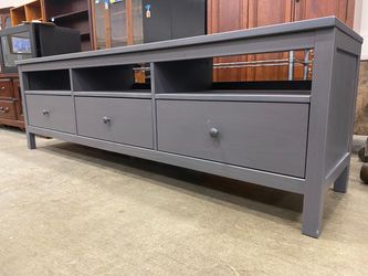 IKEA Hemnes Grey 3 Drawer TV Stand