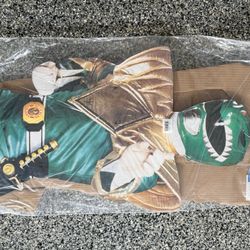 VINTAGE 1994 MIGHTY MORPHIN POWER RANGERS GREEN TOMMY STANDEE CARDBOARD CUT OUT
