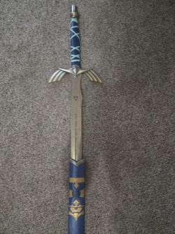 Legend of Zelda Master Sword Replica - Gold Edition Hilt & Scabbard (Skyward Sword Deluxe)