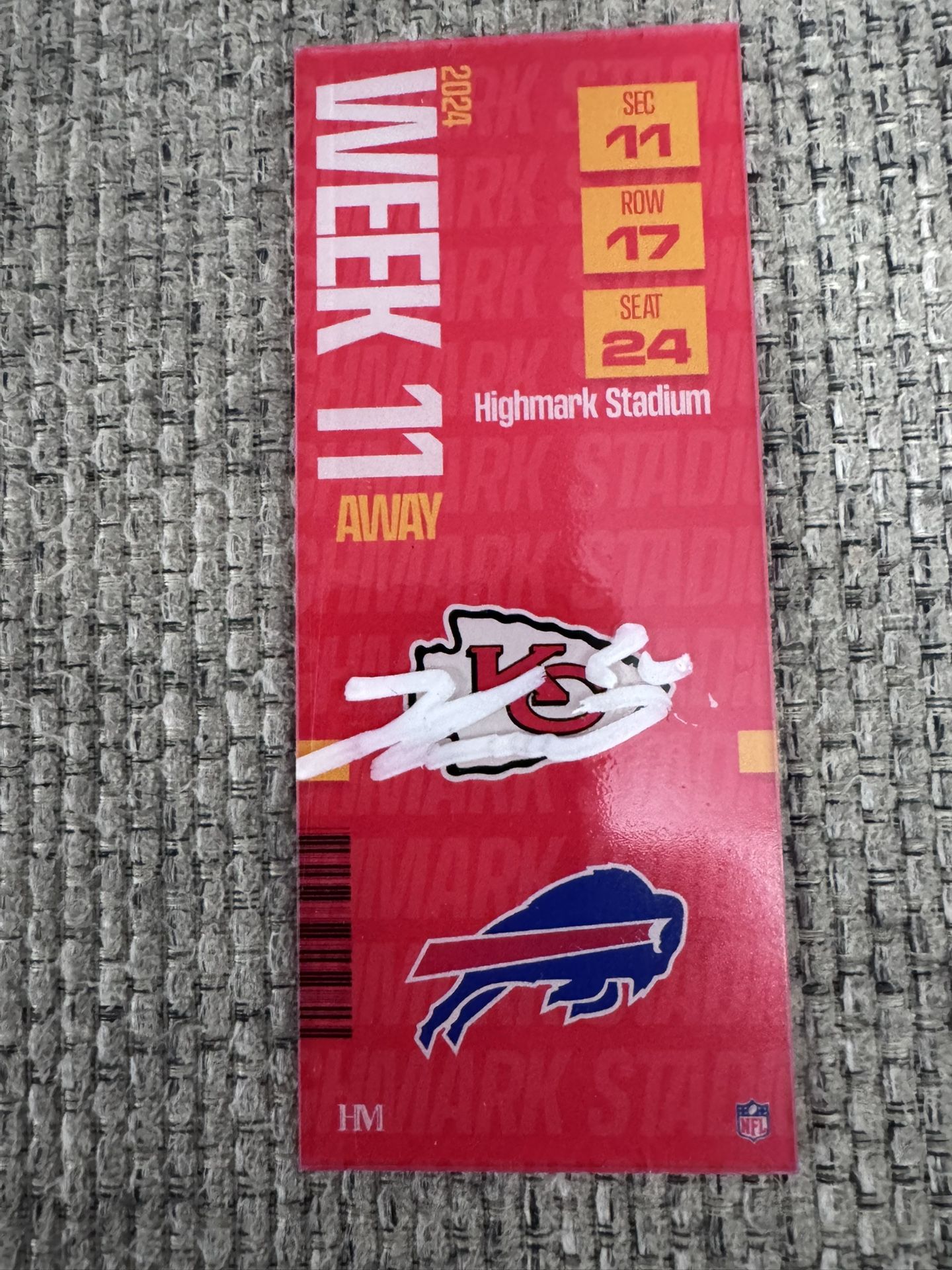 Justin Reid Signed Autograph Commemorative Week 11 Acrylic - Beckett Coa - KC Chiefs