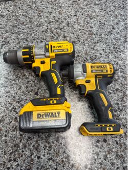 Brushless Dewalt drill & impact set DCD995 DCF886