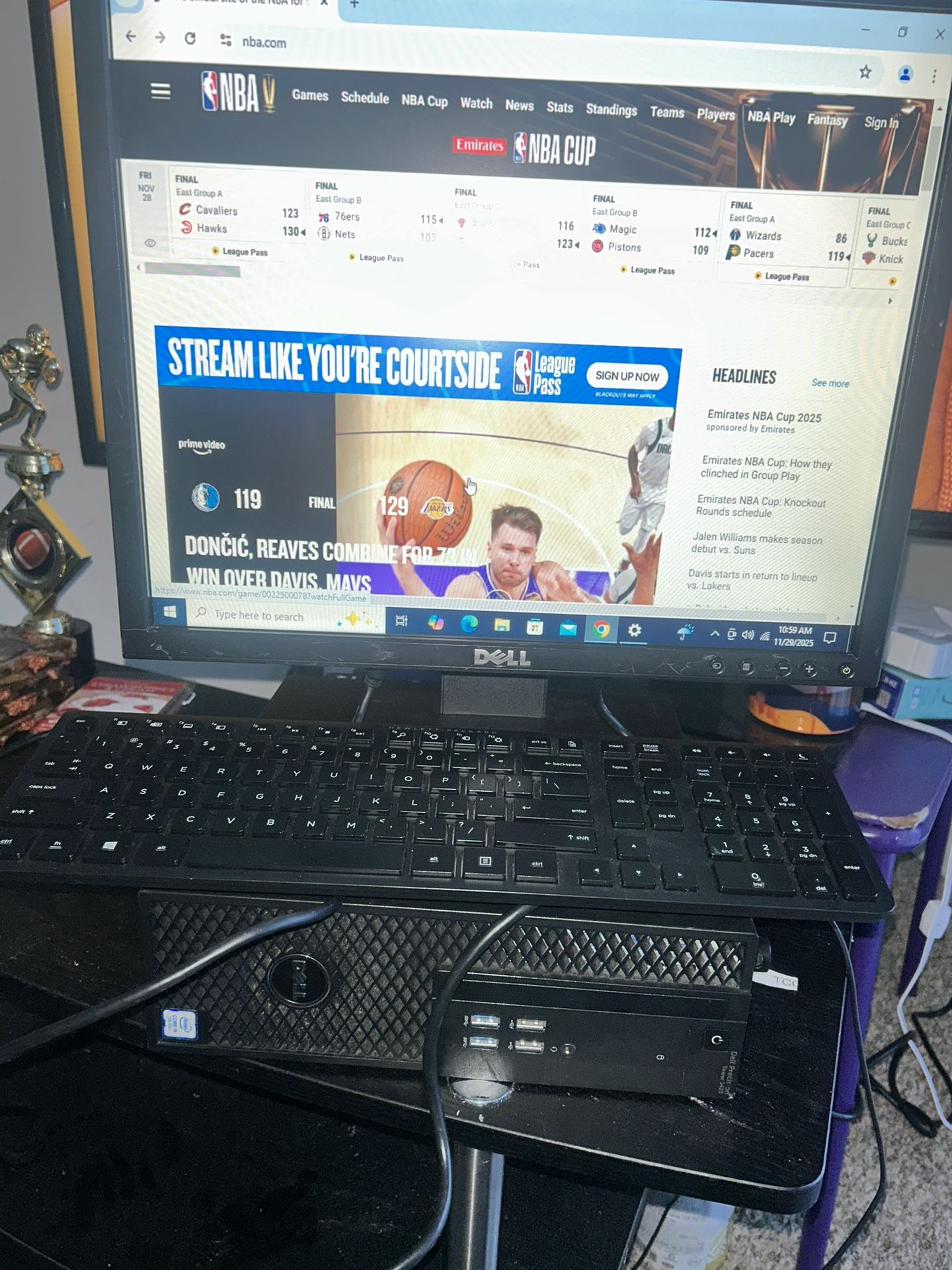 Dell Intel Core i5 7th Generation Desk Top CPU