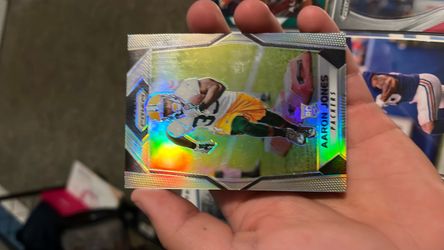Aaron Jones Packers Prizm Rookie Football Card