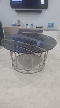 Stone Top  Coffee Table