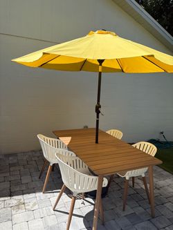 Outdoor Patio Dining Teak Set