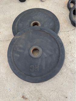 Weight bumper plates