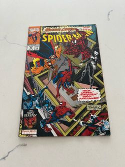 Spider-Man # 35 | VG/FN | MAXIMUM CARNAGE Marvel Comics 1993 | Rippling on the book