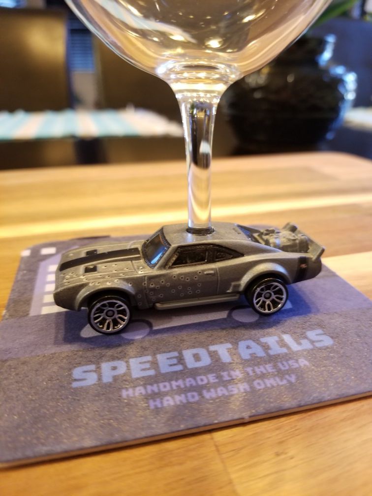 SpeedTails unique car wine glasses Christmas gifts $24 each