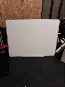 Dry erase white board