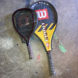 2 Tennis Racks
