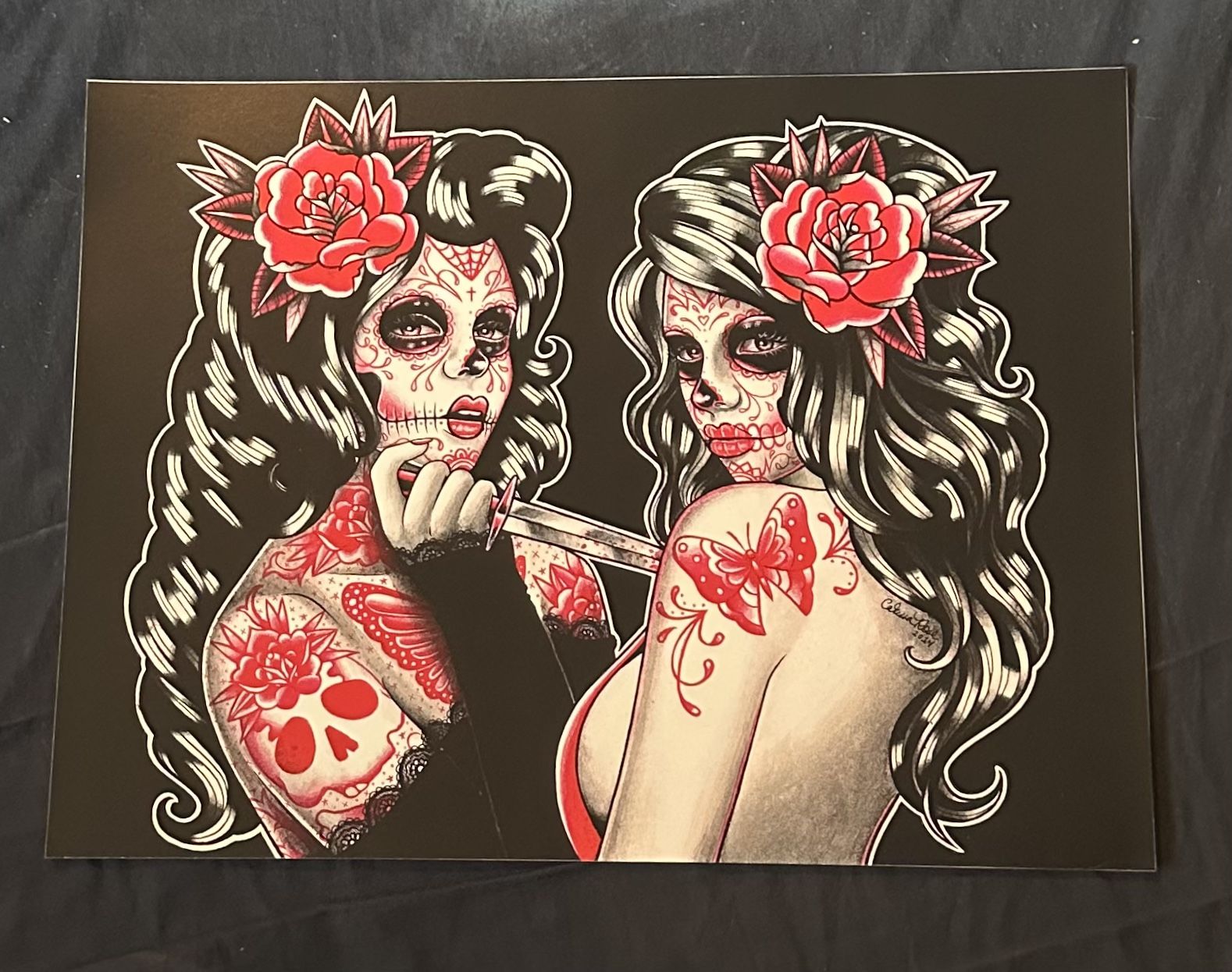 Dia De Los Muertos Art Print