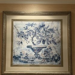 Framed Botanical Wall Art – 44x48