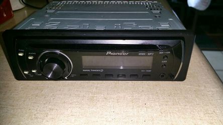 Pioneer dash radio