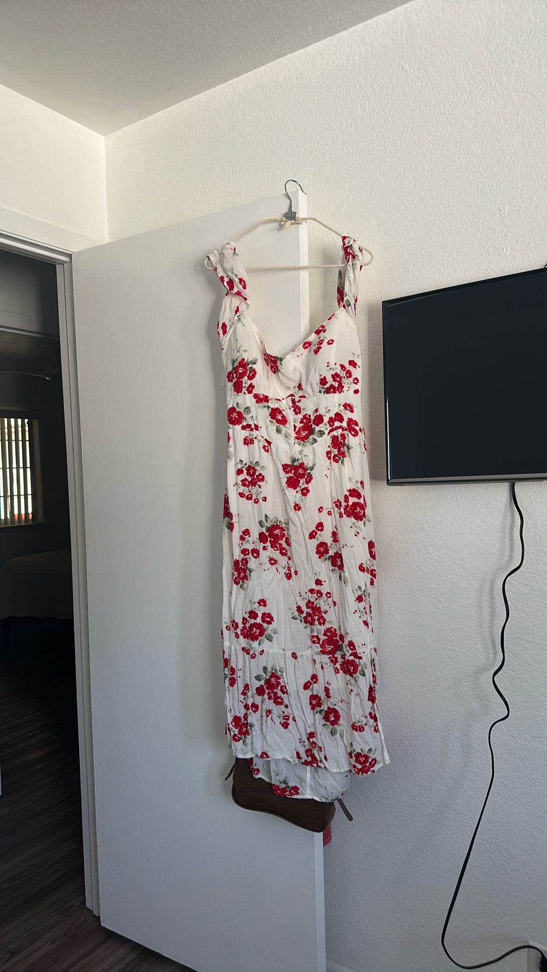 FLOWY DRESS FLWER PRINT