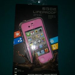 Iphone 4/Iphone 4s Waterproof Case (New) Lifeproof Brand