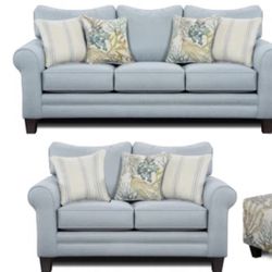 Sofa and Loveseat. Like New