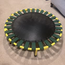 Childs Trampoline With Handle