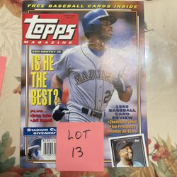 Baseball magazine-Lot 13