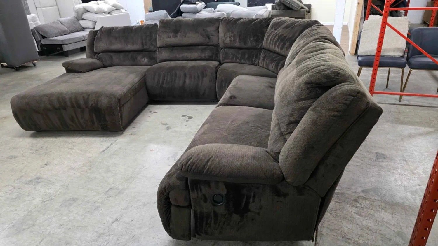 DELIVERY AVAILABLE Recliner Sectional Couch