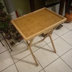 TV Tray, Candlestick Holders, Large Pillows