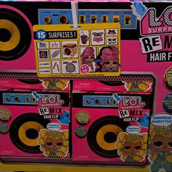 lol surprise remix hair flip 12 pc set. , **Local Only **No Shipping 
