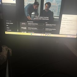 AOC 24B2 23.8” Full HD Monitor + Accessories  ((Willing to negotiate price))