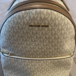 New Michael Kors Logo Back Pack 